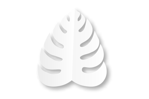 Download Monstera Leaf Paper Cut. Tropical Foliag - Tropical Collection