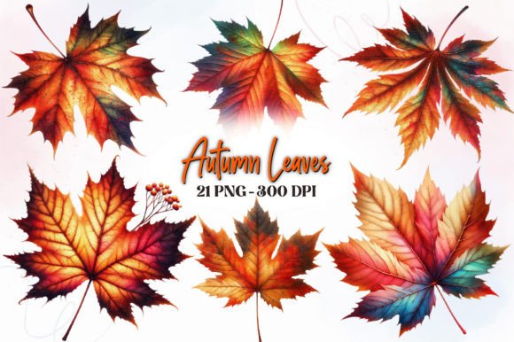 Download Autumn Leave, Fall Watercolor Clipart - Fall watercolor clipart Collection